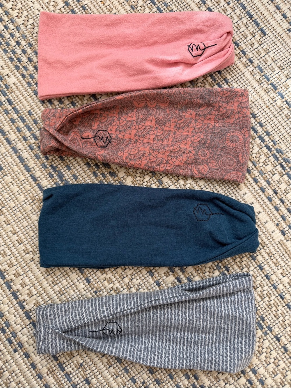 Maven Thread Headbands Lot of 4 Twist Boho Yoga Workout Athletic